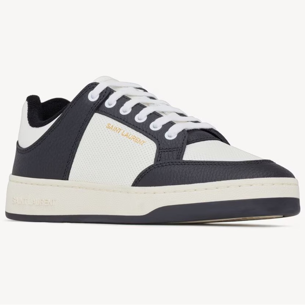 SL/62 Saint Laurent Black and White womens  Sneakers